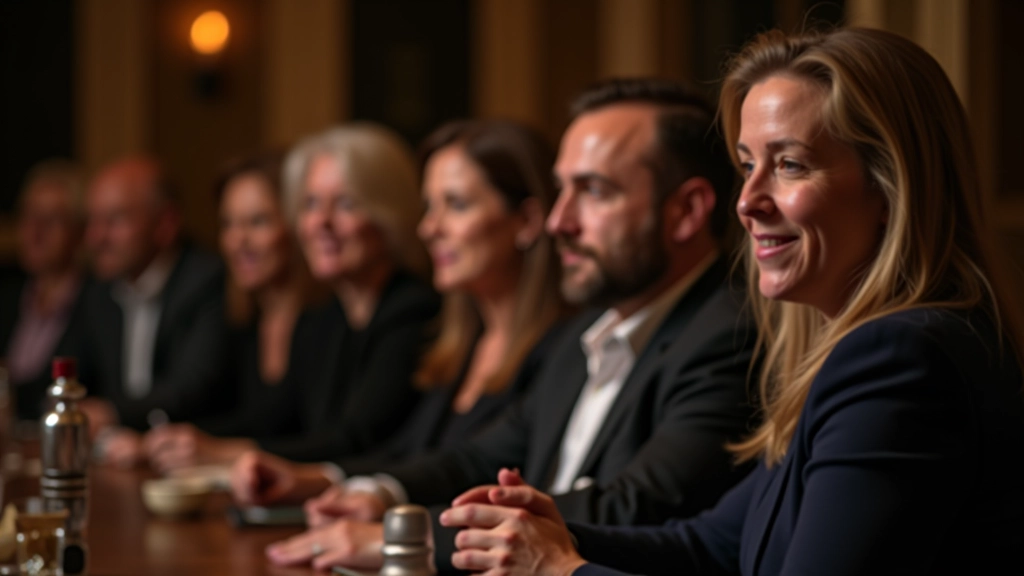 Players expressing various emotions during intense Mafia game discussion moment